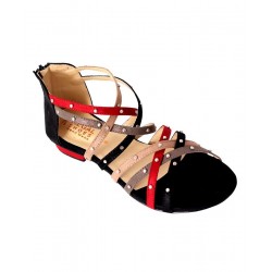 Smart Multi Color Strappy Sandals RG-074